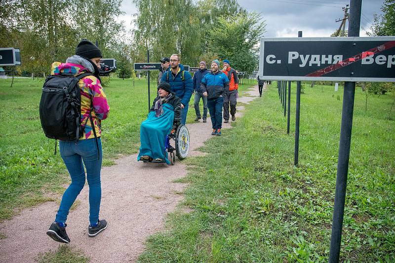 Honza Dušek trpící roztroušenou sklerózou vyrazil vloni z Prašivé v Beskydech na Ukrajinu a hlavně do Černobylu, teď bude 1. října na besedě na expedici vzpomínat.