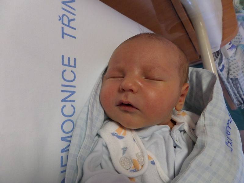 Štěpán Szromek, Nýdek, nar. 8.1, 51 cm, 4 kg, Nemocnice Třinec. 