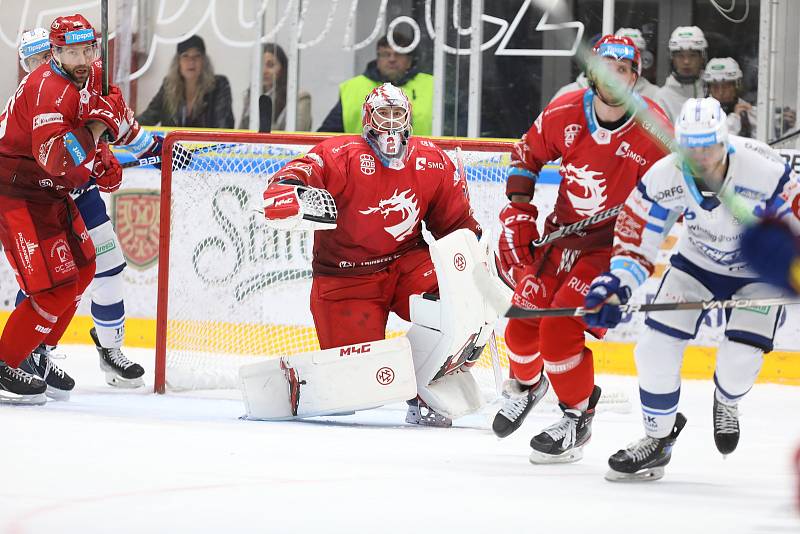 Kometa Brno - Třinec 2:4 (5. kolo extraligy, 27. 9. 2022)