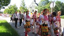 Mezinárodní folklorní festival ve Frýdku-Místku. 