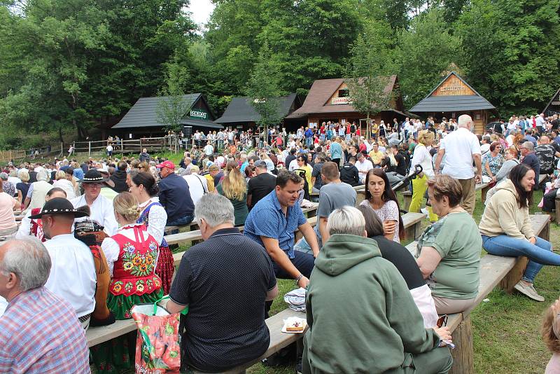 Víkend 5. - 7. srpna 2022 patřil v Jablunkově 75. ročníku folklornímu festivalu Gorolski Swięto.