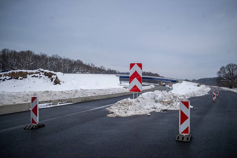 Částečné zprovoznění obchvatu Frýdku-Místku (D48) v prosinci 2022, Dobrá.