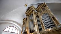 Sourozenci Štěpán Ponča a Dominik Ponča zahráli na varhany ve Farním kostele 15. ledna 2021 ve Frýdku-Místku.
