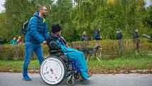 Honza Dušek trpící roztroušenou sklerózou vyrazil vloni z Prašivé v Beskydech na Ukrajinu a hlavně do Černobylu, teď bude 1. října na besedě na expedici vzpomínat.