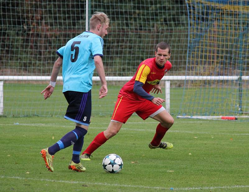 Divizní fotbalisté 1. BFK Frýdlant nad Ostravicí prohráli podruhé v řadě, když nestačili doma na Jeseník 0:2.