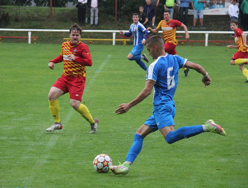 Frýdlant n. O. - Vítkovice 2:1 (1. kolo MSFL, 6. 8. 2022)