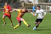 Fotbalisté Frýdlantu nad Ostravicí uhráli v sobotním utkání 19. kola MSFL s Hodonínem bod po remíze 1:1.