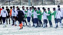 Fotbalisté třetiligového Frýdku-Místku si v prvním letošním přípravném utkání poradili s lídrem krajského přeboru z Petřkovic 6:1.