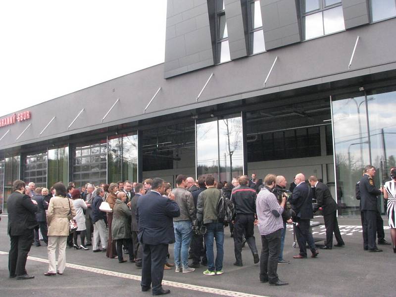 Integrované výjezdové centrum ve Frýdecké ulici v Třinci. 