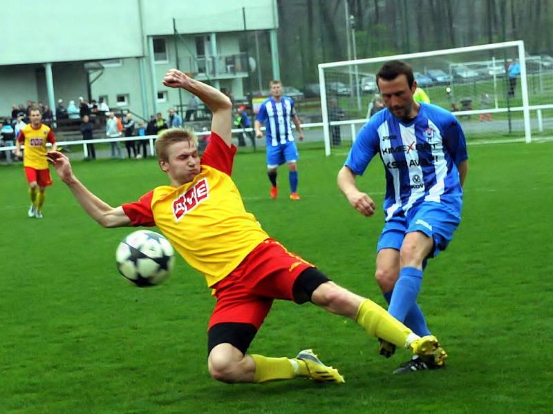 Fotbalisté Frýdlantu poprvé v jarních odvetách bodovali, když v domácím prostředí remizovali se silnými Vítkovicemi 2:2. 