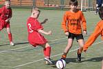 Turnaj pro nejmenší fotbalisty a fotbalistky v Dobré.