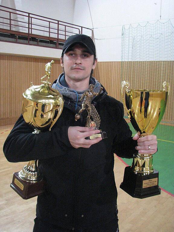Nejlepší střelec turnaje Michal Chlebek.