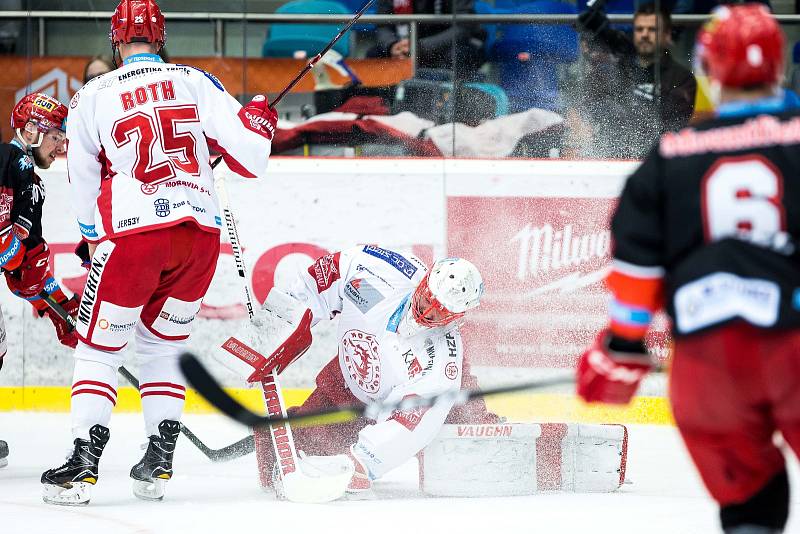 Extraliga hokej Mountfield Hradec Králové vs. Třinec