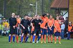 Derby mezi domácí Lučinou a hosty z Dobré skončilo nakonec výhrou doberských fotbalistů 2:3.