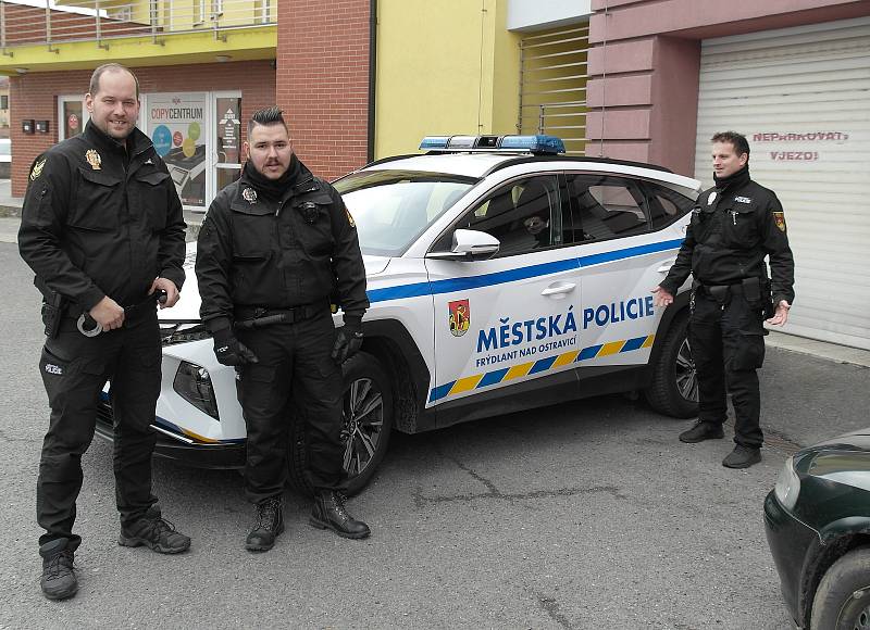 Městská policie, Frýdlant nad Ostravicí, březen 2022.