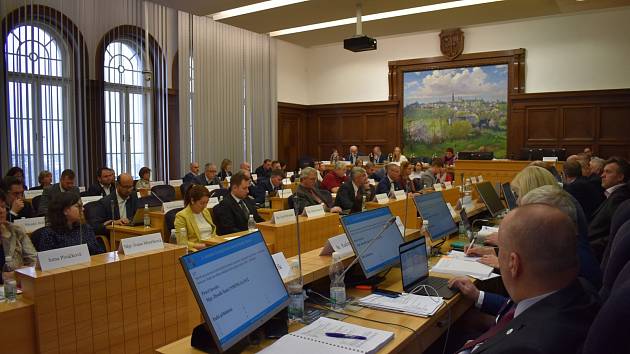 Zasedání zastupitelstva ve Frýdku-Místku, prosinec 2022.