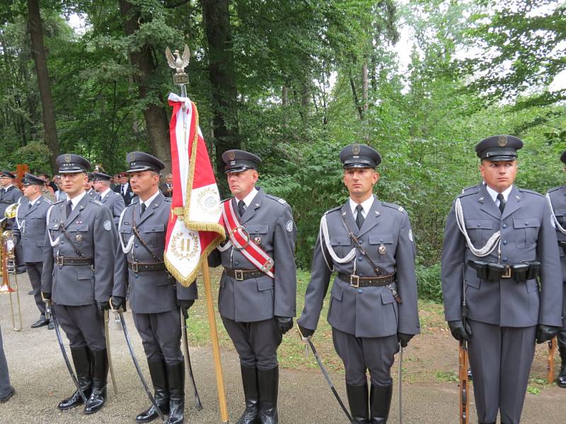 Vzpomínková slavnost na legendární polské letce v Těrlicku-Kostelci.