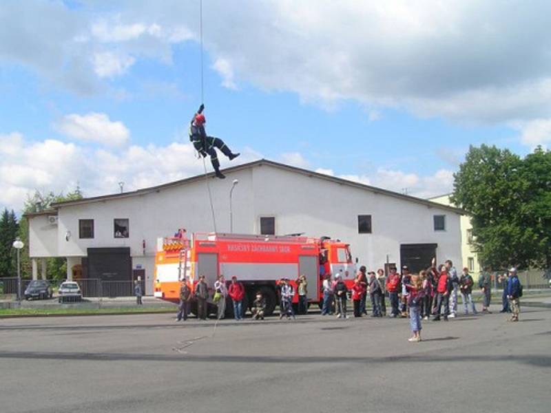 Oslava 40. výročí vzniku hasičského záchraného sboru Frýdek-Místek.