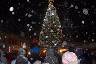 Slavnostní rozsvícení jablunkovského vánočního stromu, 12. 12. 2023.
