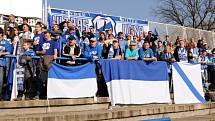 Fotbalisté Frýdku-Místku na domácím hřišti nestačili Žižkovu a podlehli mu 0:2. 