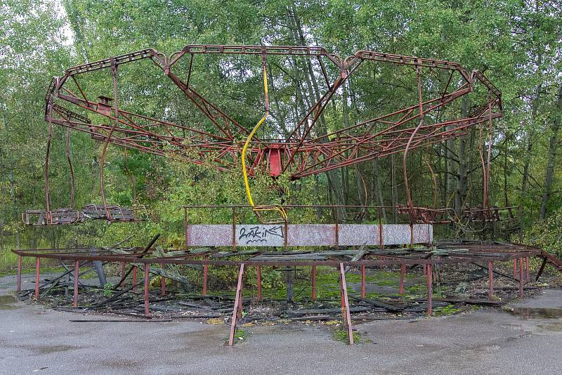 Honza Dušek trpící roztroušenou sklerózou vyrazil vloni z Prašivé v Beskydech na Ukrajinu a hlavně do Černobylu, teď bude 1. října na besedě na expedici vzpomínat.