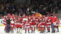 Frýdečtí hokejisté vyhráli ve třetím čtvrtfinálovém utkání doma s Kopřivnicí 4:1 a celou sérii tak ukončili již po třech zápasech. 