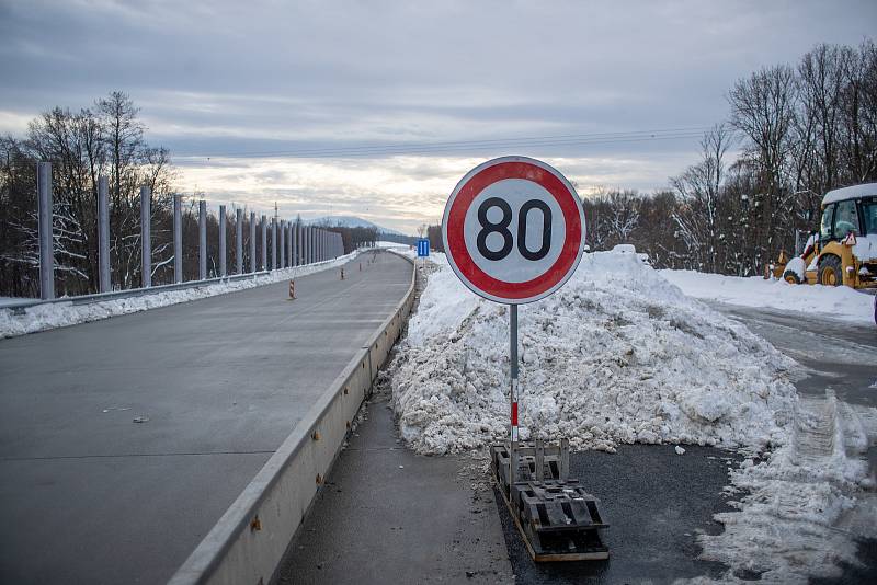 Částečné zprovoznění obchvatu Frýdku-Místku (D48) v prosinci 2022, Dobrá.