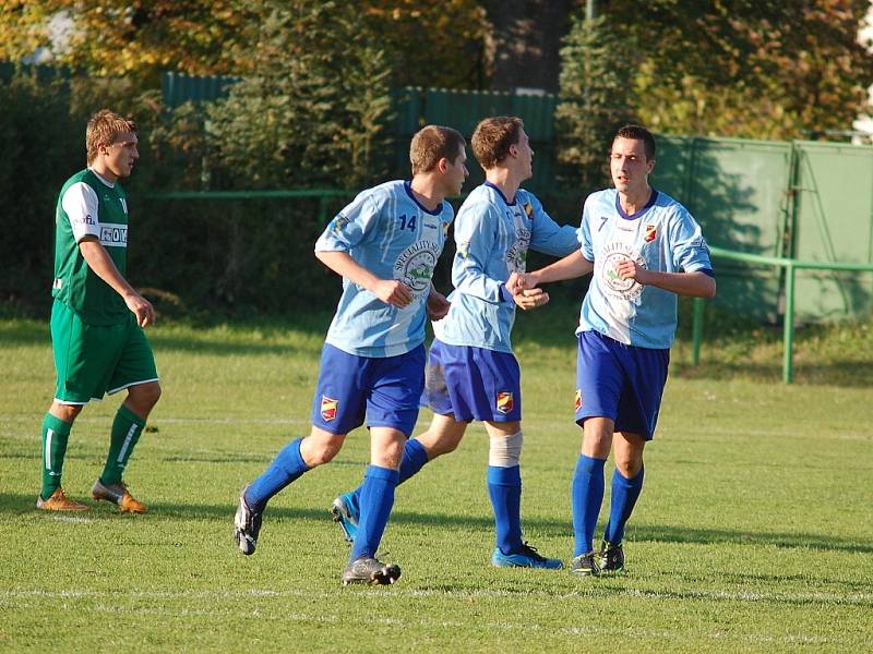 Fotbalisté Dobré na vlastním trávníku s Doubravou pouze remizovali 1:1. 