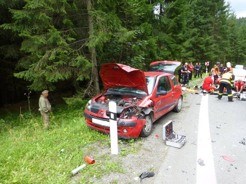 Tragická nehoda motorkáře. 