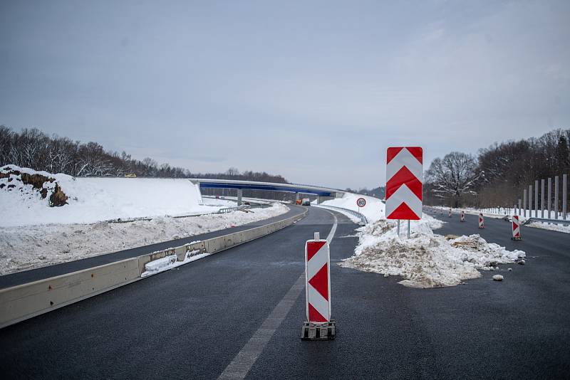 Částečné zprovoznění obchvatu Frýdku-Místku (D48) v prosinci 2022, Dobrá.