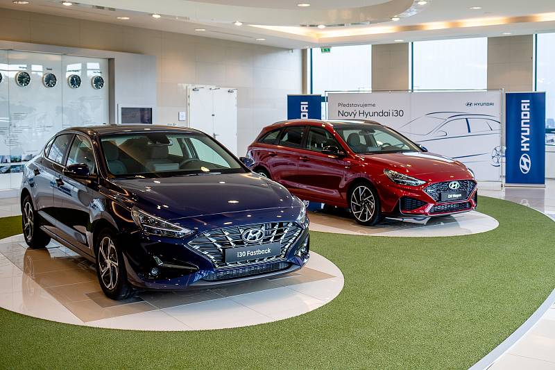 Automobilka Hyundai v Nošovicích představila kompletní řadu nového modelu Hyundai i30, 23. června 2020 v Nošovicích.