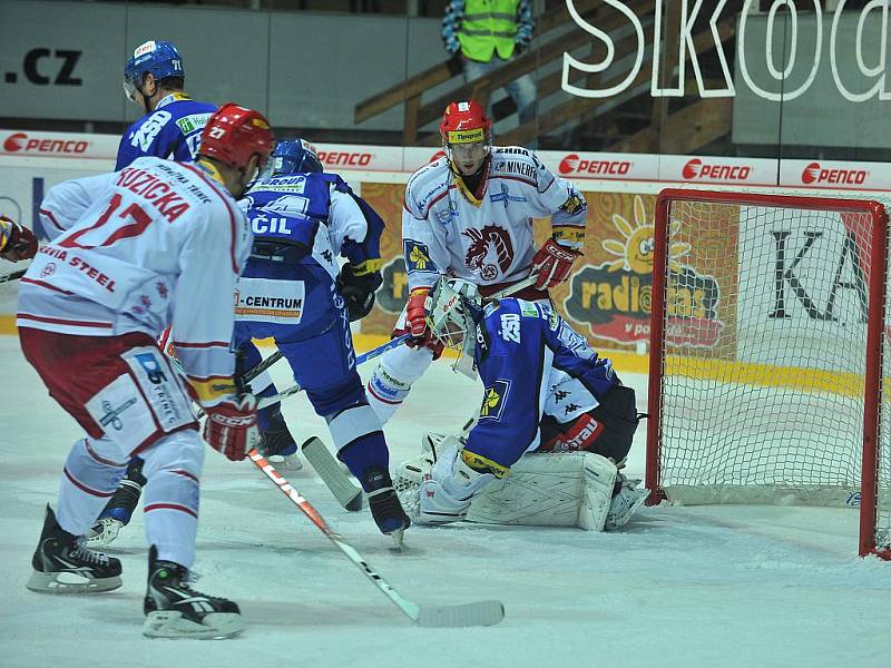 Utkání HC Oceláři Třinec a HC Kometa Brno