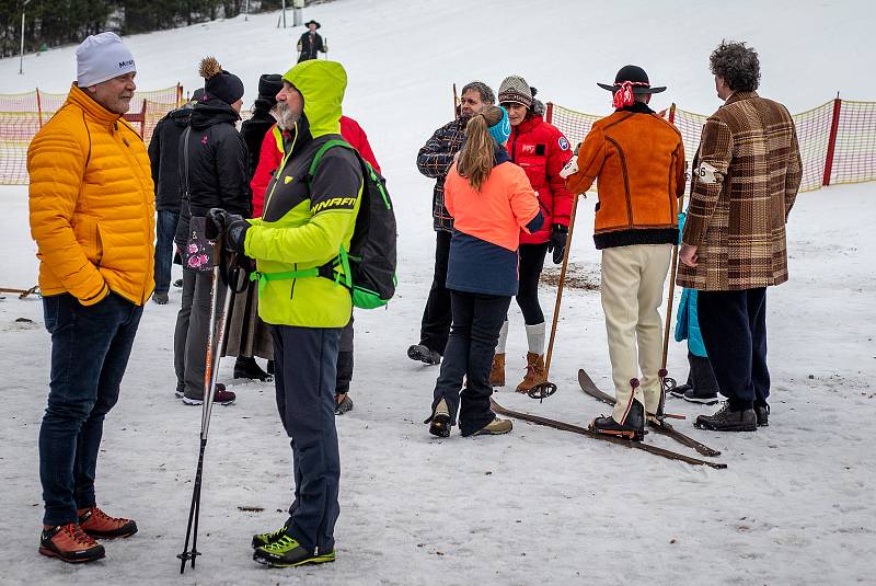 9. ročník mezinárodního mistrovství ČR v historickém lyžování, 11. ledna 2020 ve ski areálu v Mostech u Jablunkova.