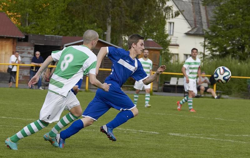 Fotbalisté Brušperku prohráli překvapivě v domácím prostředí s Čeladnou vysoko 0:4. 