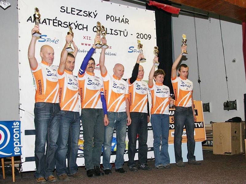 Vítězové seriálu Slezského poháru amatérských cyklistů 2009.