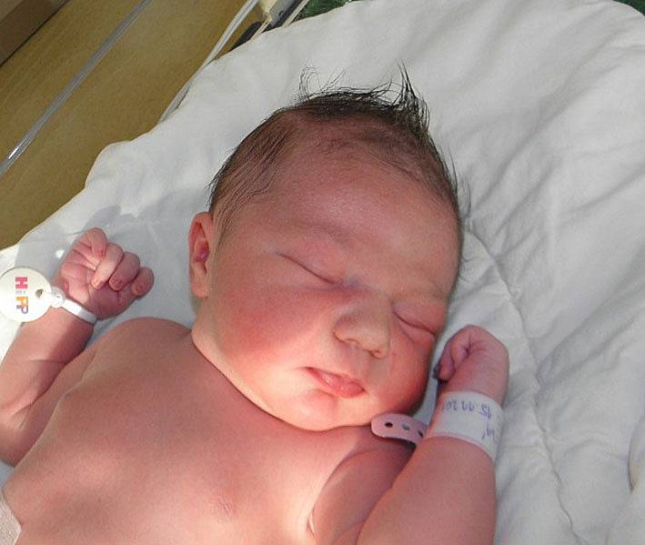 Maruška Kadlecová se narodila 15. listopadu paní Lucii Kucharczykové ze Stříteže. Porodní váha miminka byla 3680 g a míra 50 cm.