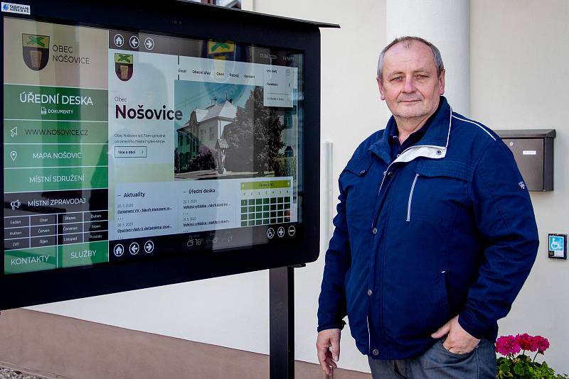 Starosta Nošovic Jiří Myšinský, 1. června 2020.