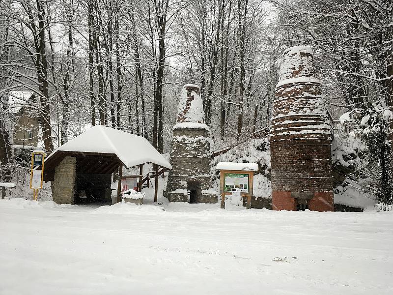 Vápenné pece ve Vendryni.