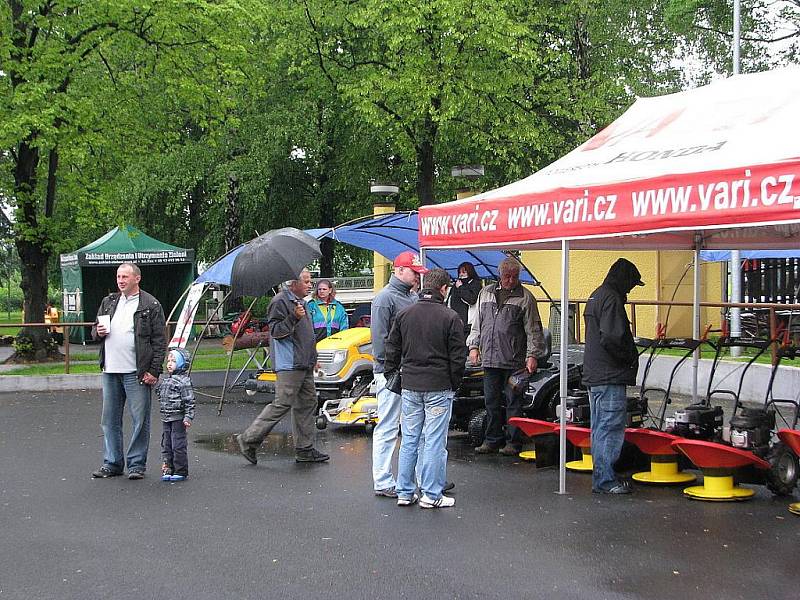 V areálu místního parku ve Vendryni se v sobotu 28. května konala akce Mezinárodní soutěž Slezský dřevorubec 2011.