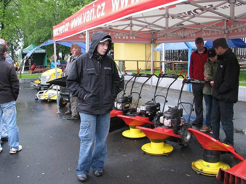 V areálu místního parku ve Vendryni se v sobotu 28. května konala akce Mezinárodní soutěž Slezský dřevorubec 2011.