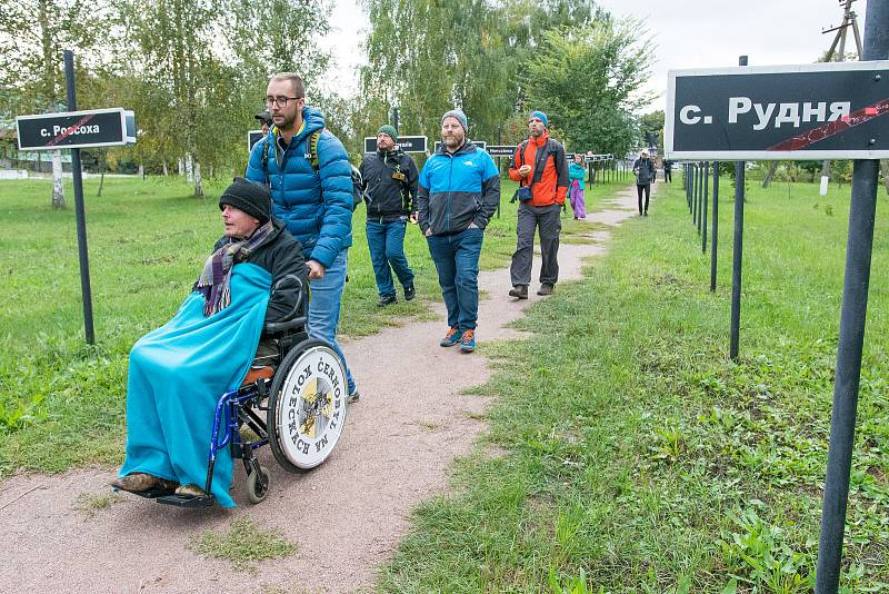 Honza Dušek trpící roztroušenou sklerózou vyrazil vloni z Prašivé v Beskydech na Ukrajinu a hlavně do Černobylu, teď bude 1. října na besedě na expedici vzpomínat.