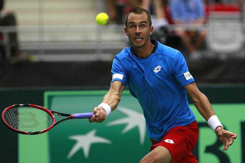 Davis cup 2016, Česko - Francie, Werk aréna Třinec. 