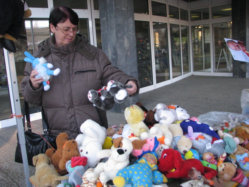 Prodej plyšových hraček pro charitu lidi zaujal - Frýdecko-místecký a  třinecký deník