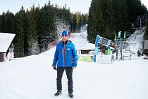 Jiří Nakládal, Ski areál Bílá, 4. prosince 2021.