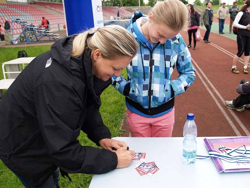 I přes nepřízeň počasí se třinecká část Čokoládové tretry vydařila. Punc velikosti navíc přidala i bývalá československá reprezentantka Taťána Netoličková-Kocembová.