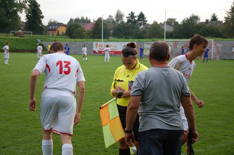 Derby mezi Sedlišti a Dobraticemi skončilo smírně 1:1.