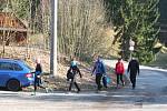 Víkend okolo silnice třetí třídy 4774 vedoucí z Nošovic k Bebkovi na Morávku.