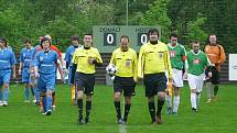 Snímky z utkání Dobratice – ČSAD Havířov 2:4 (1:3). 