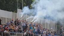 Snímky z utkání MFK Frýdek-Místek – Fotbal Třinec 1:3 (1:2). 