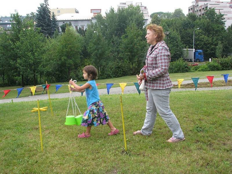 Létohrádky, které se konaly v sobotu ve Frýdku-Místku, bavily děti i jejich rodiče.